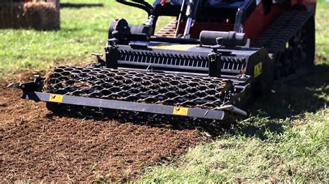 mini skid steer soil cultivator